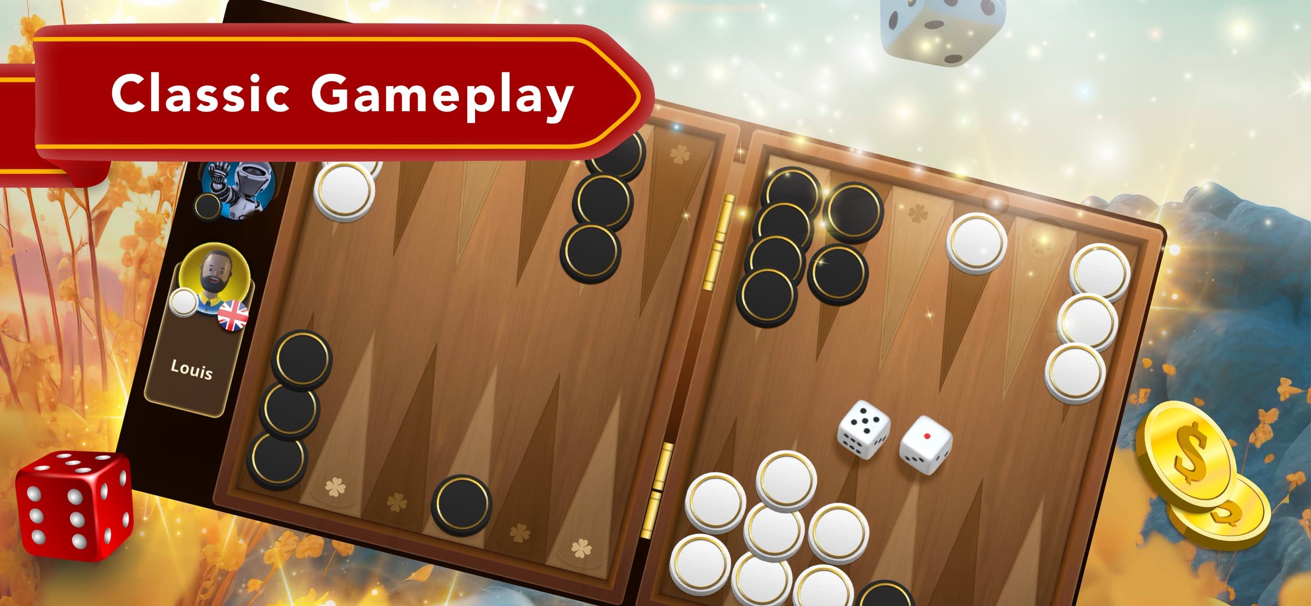 Backgammon for iPad & iPhone screenshot 1 - screenshot