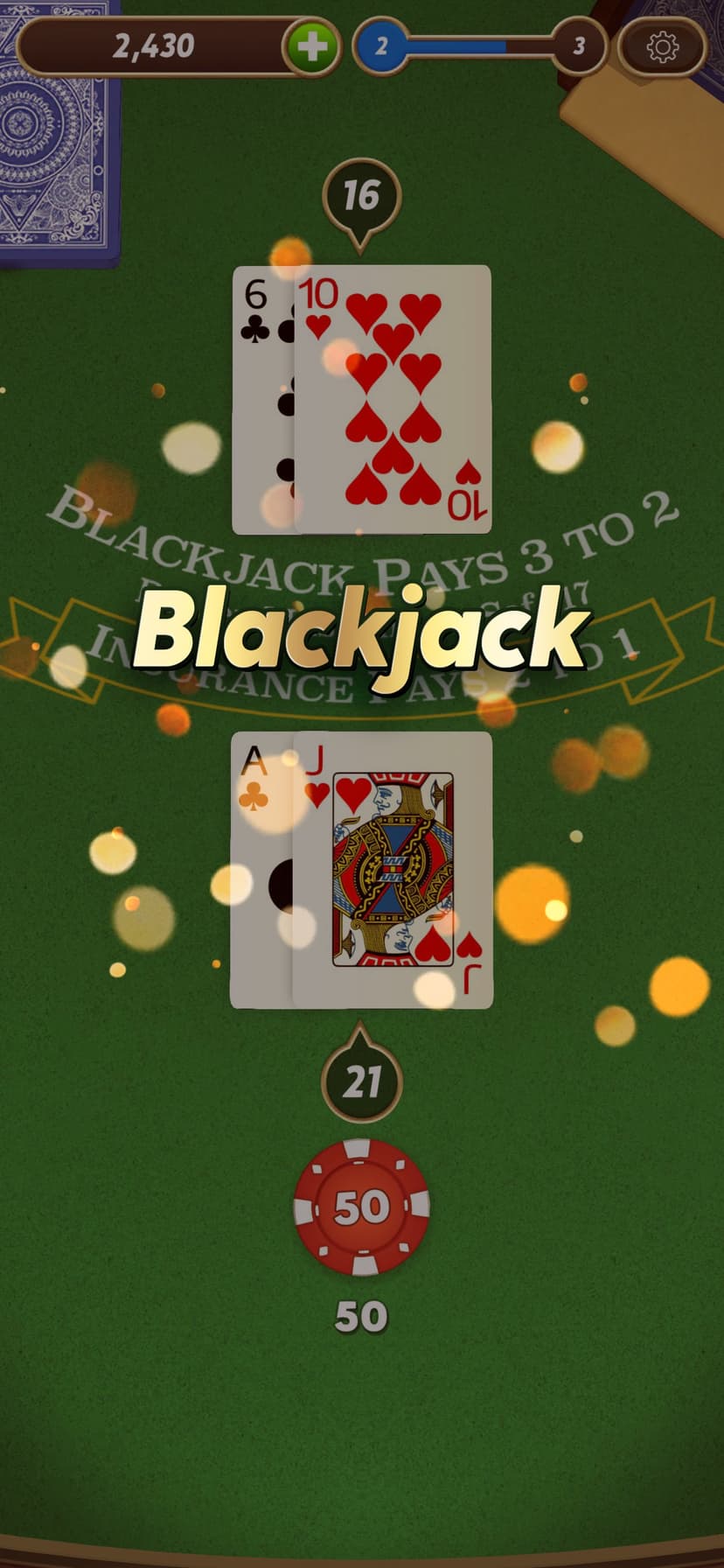 Blackjack screenshot 6 - screenshot