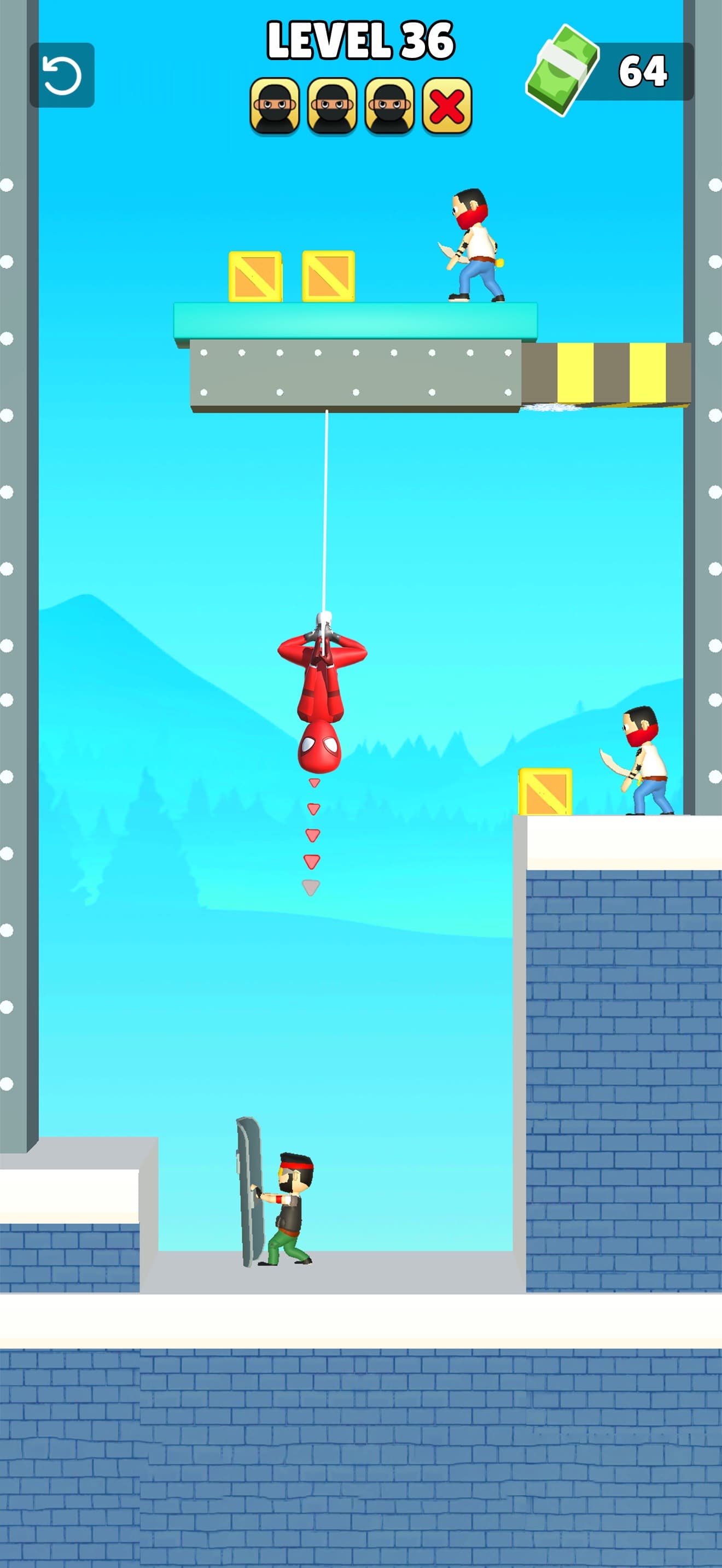 Web Battle 3D: Swing Hero screenshot 3 - screenshot