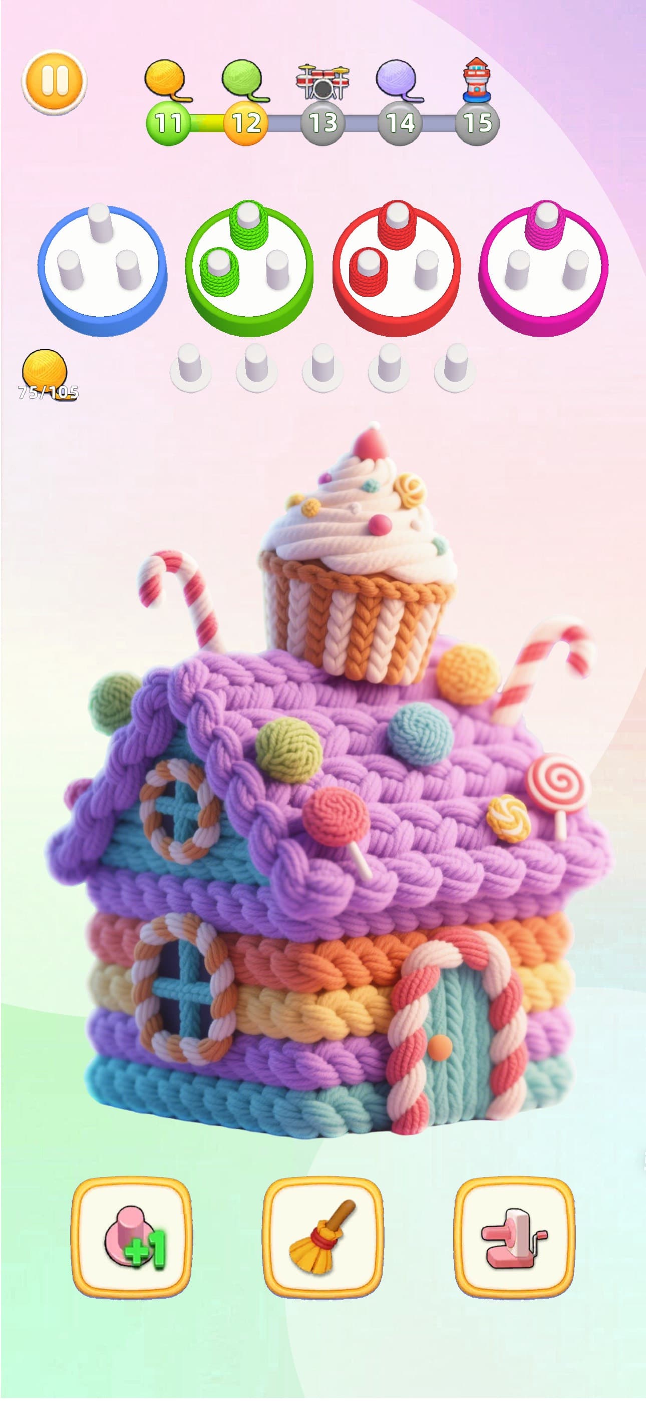 Wool Craze -Yarn Color Sort 3D screenshot 6 - screenshot