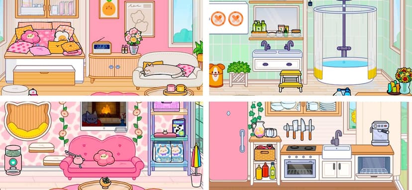 Princess Town Dream House Game screenshot 4 - screenshot