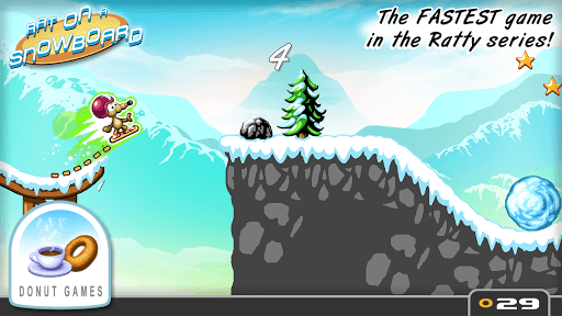 Rat On A Snowboard screenshot 1 - screenshot
