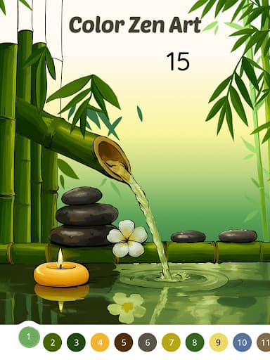 Color Aura: Paint by number screenshot 10 - screenshot