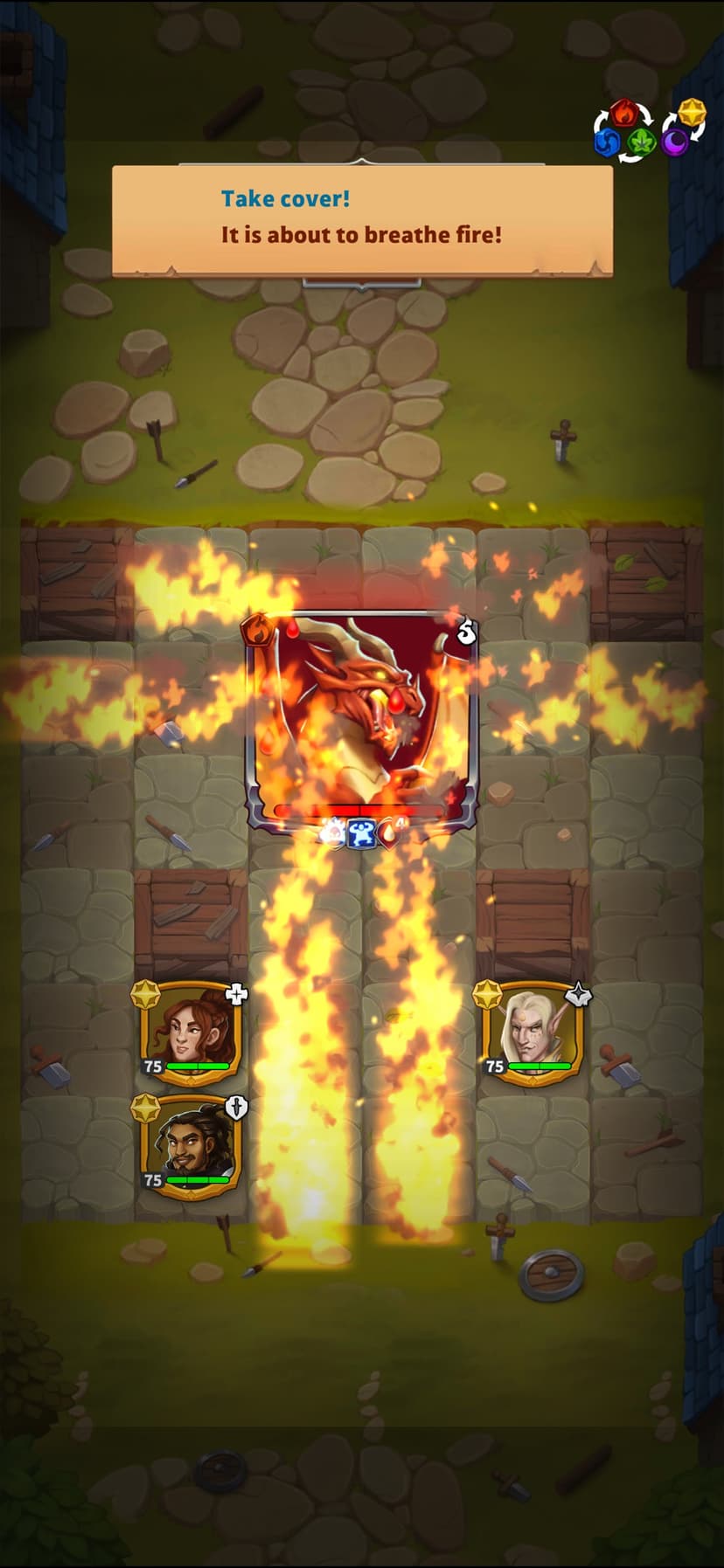 Friends & Dragons - Puzzle RPG screenshot 9 - screenshot