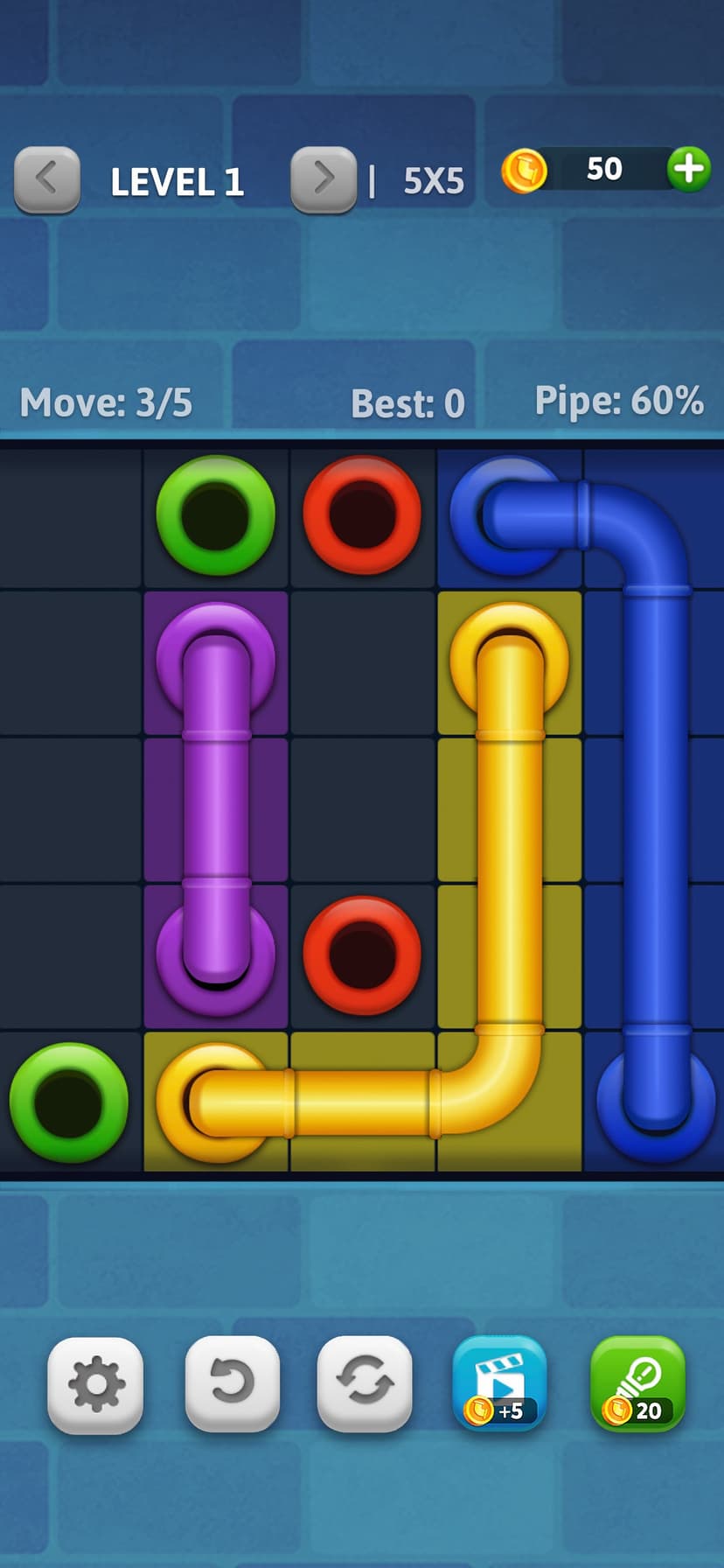 Line Puzzle: Pipe Art screenshot 2 - screenshot