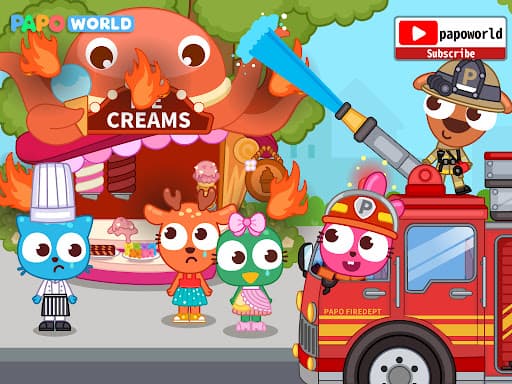 Papo Town Fire Department screenshot 7 - screenshot