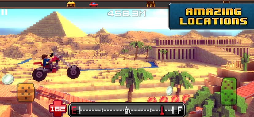 Blocky Roads screenshot 1 - screenshot