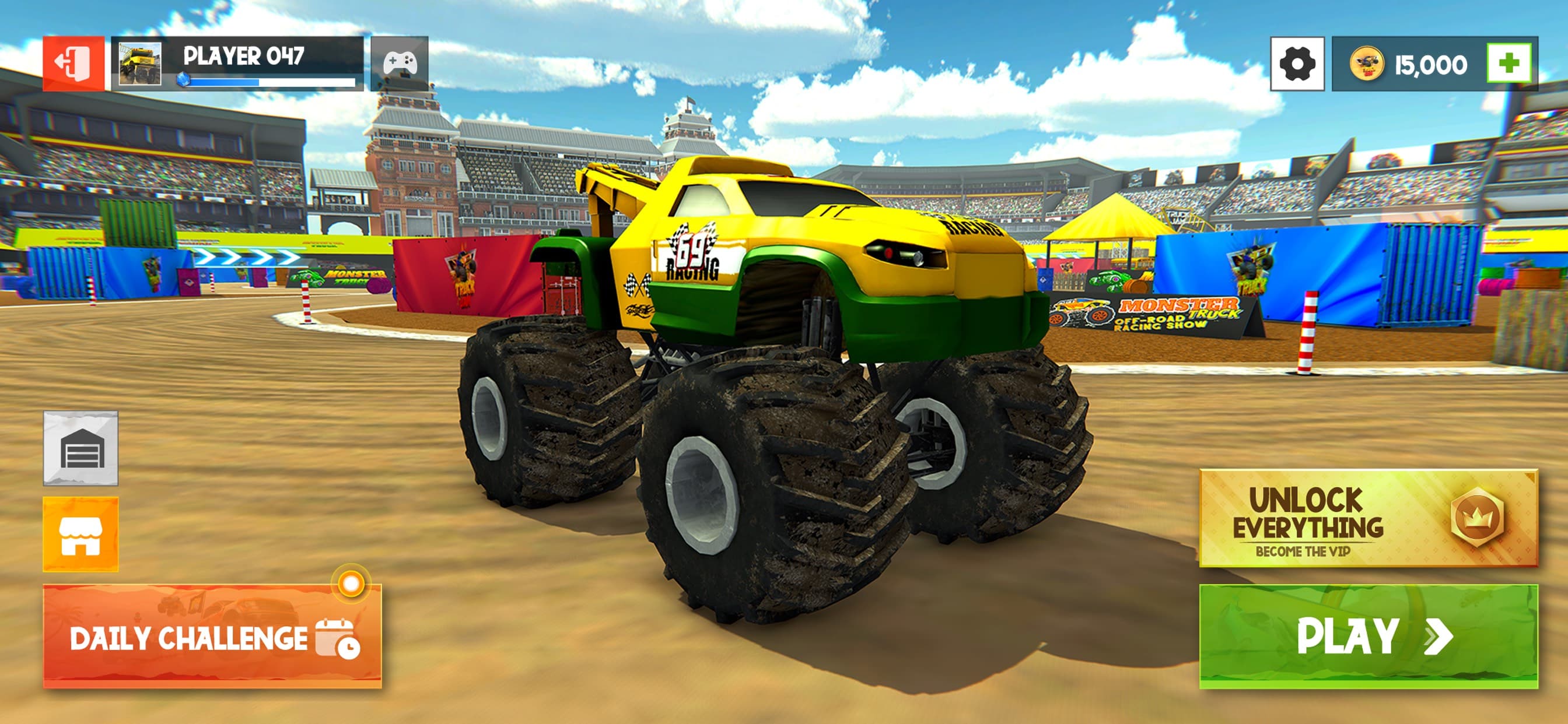 Monster Truck Offroad Race Jam screenshot 4 - screenshot