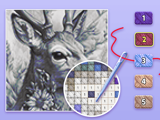 Cross Stitch: Color by Number screenshot 18 - screenshot