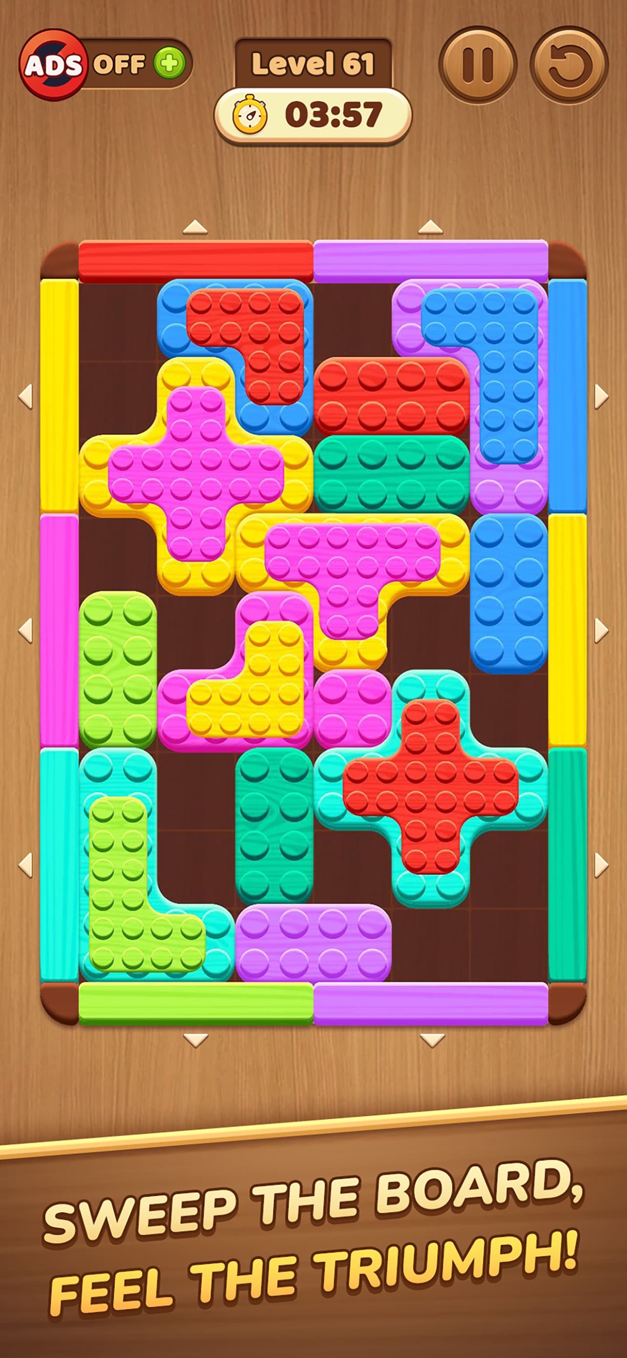 Wood Block Away: Color Jam screenshot 2 - screenshot