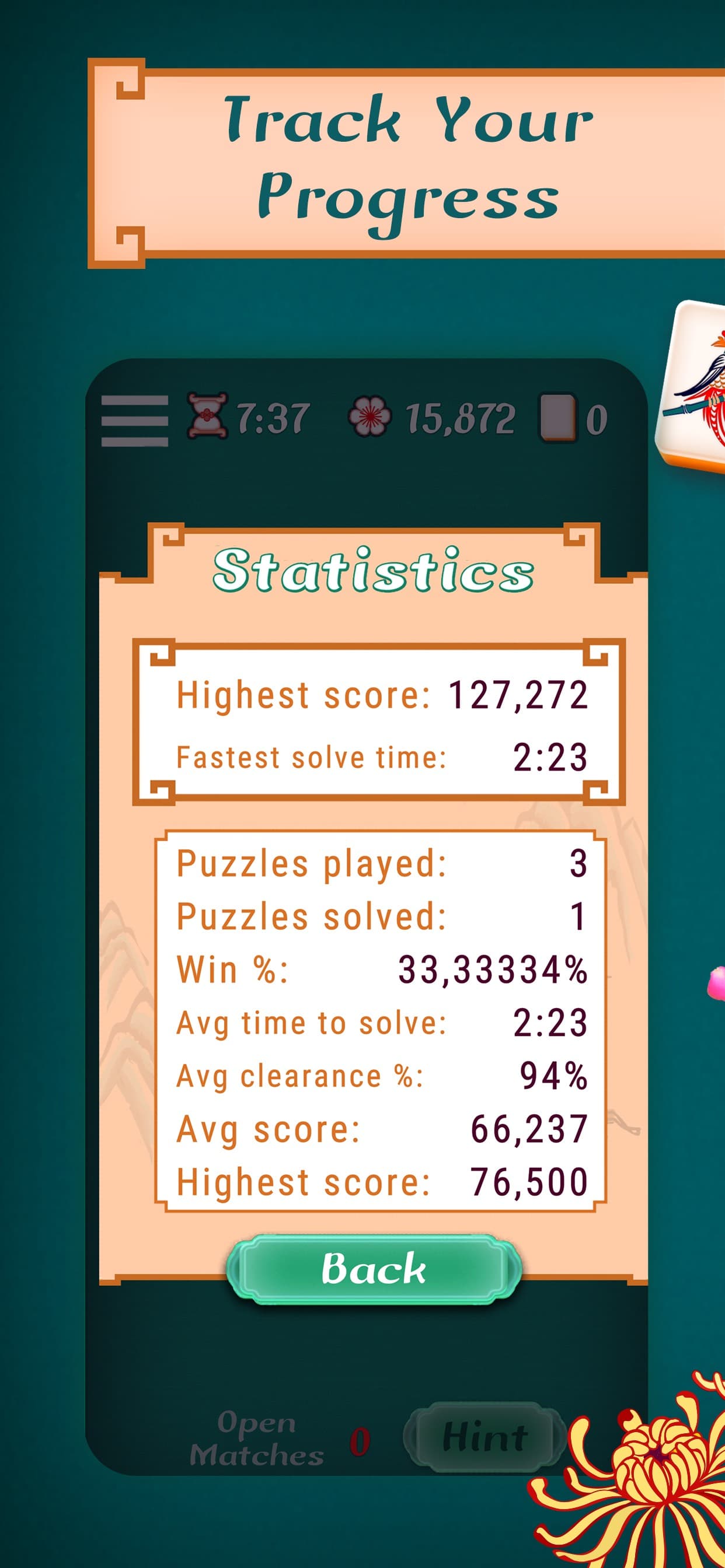 Classic Majong Solitaire Game screenshot 6 - screenshot