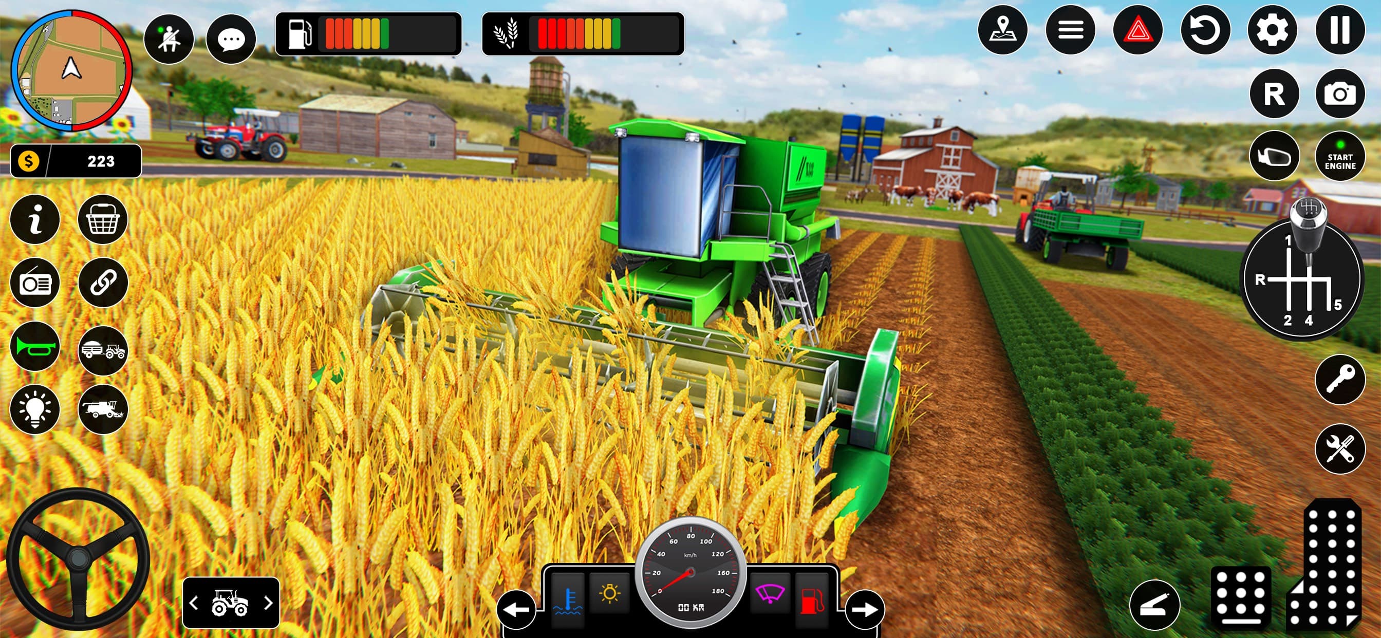 Real Tractor Farming Game screenshot 2 - screenshot