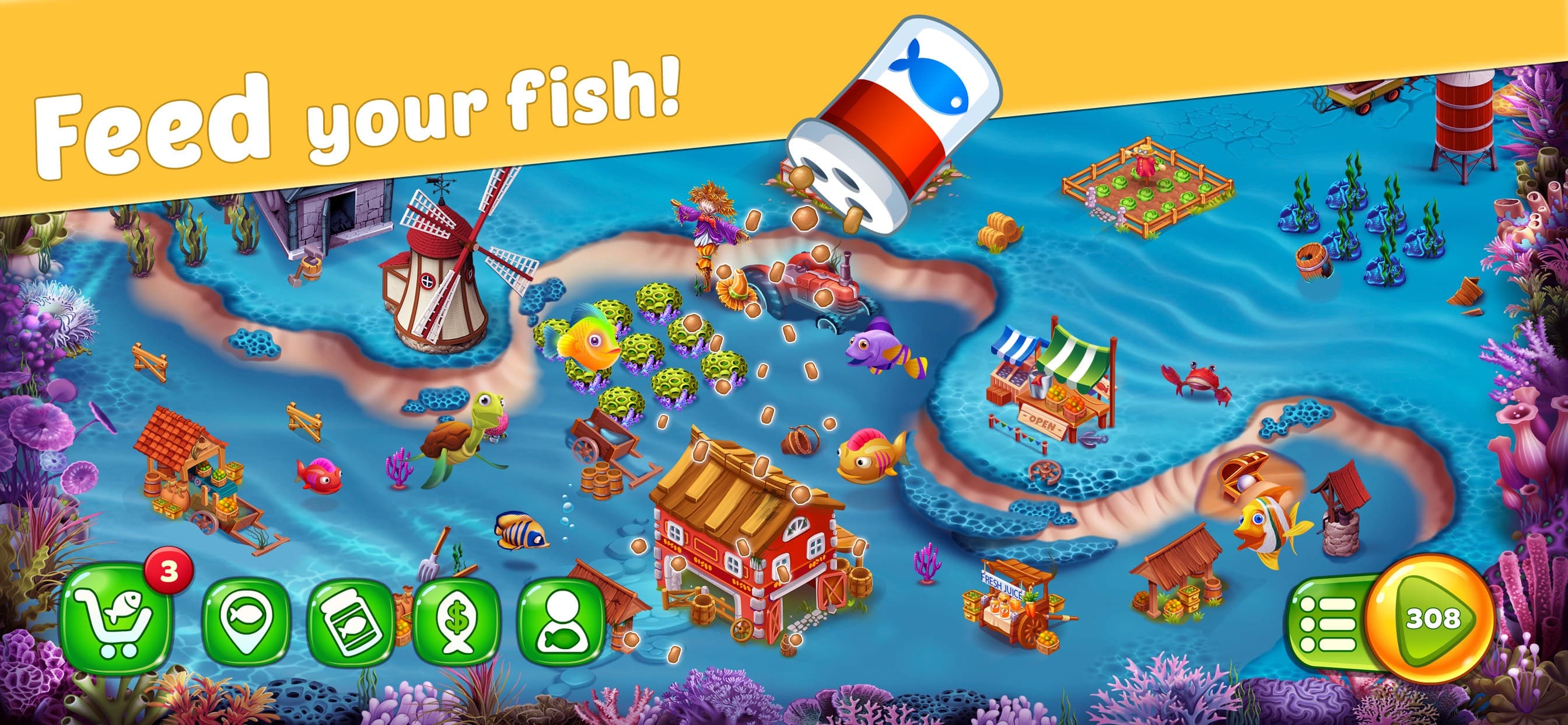 Reef Rescue: Match 3 Adventure screenshot 2 - screenshot