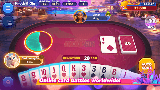 Gin Rummy Go: Card Game Online screenshot 1 - screenshot