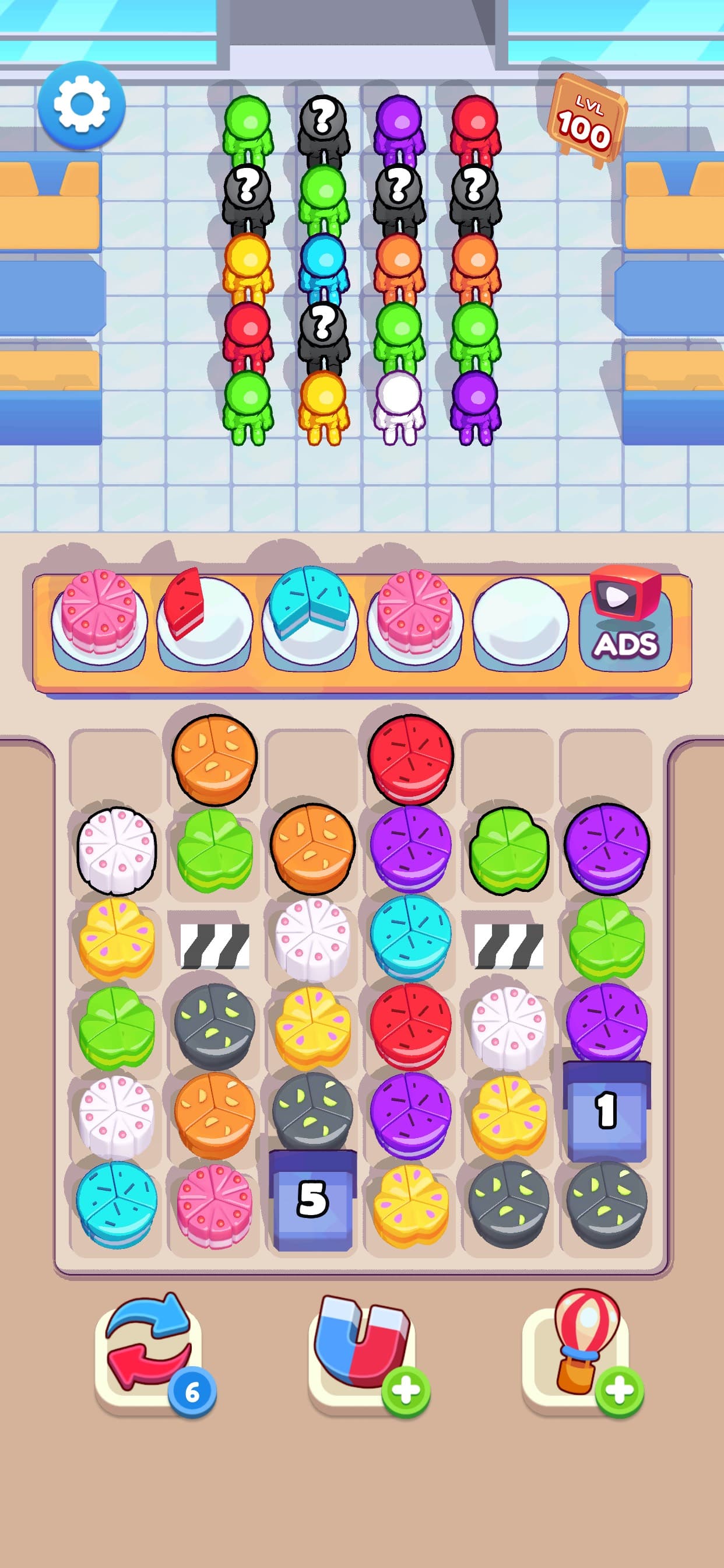 Cake Out Master Puzzle screenshot 1 - screenshot