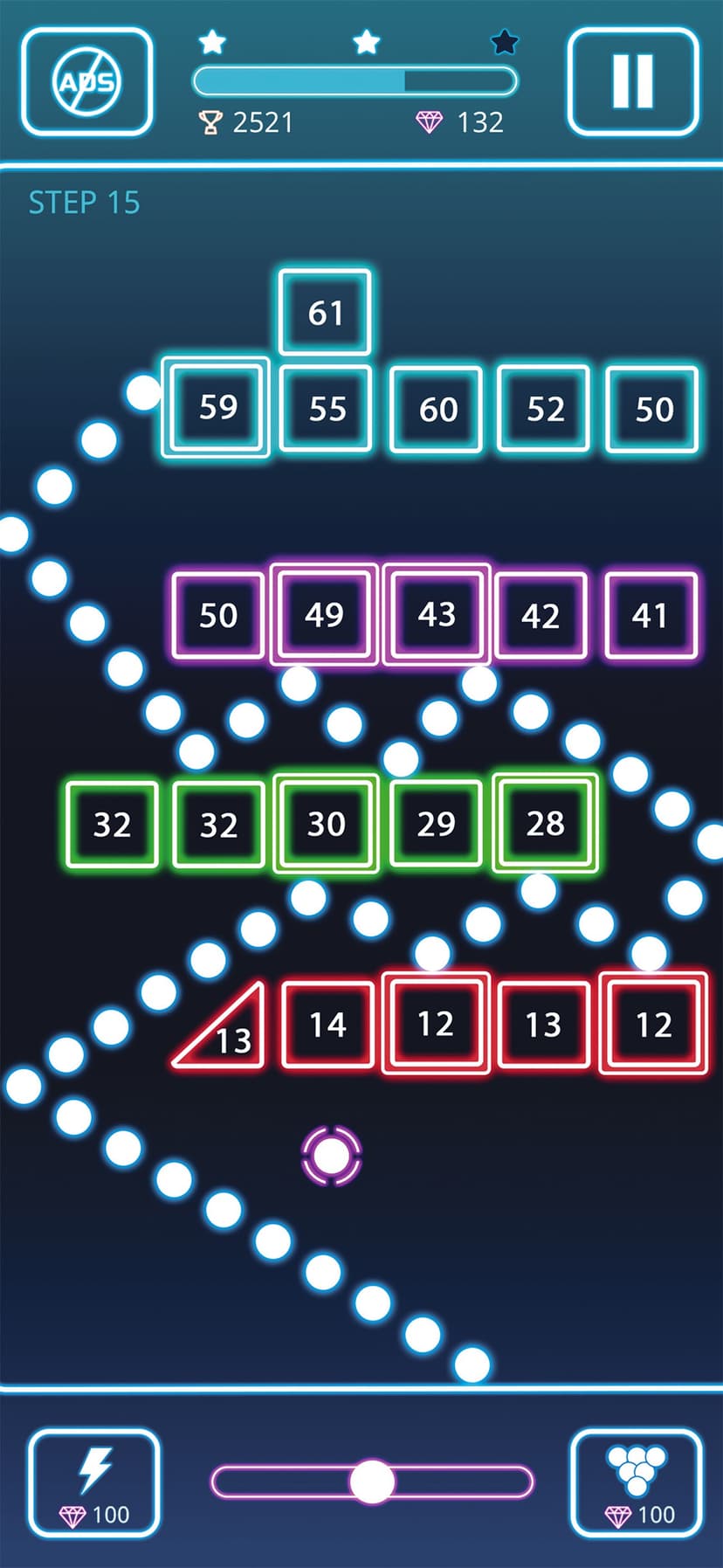 Bricks Breaker: Deluxe Crusher screenshot 1 - screenshot