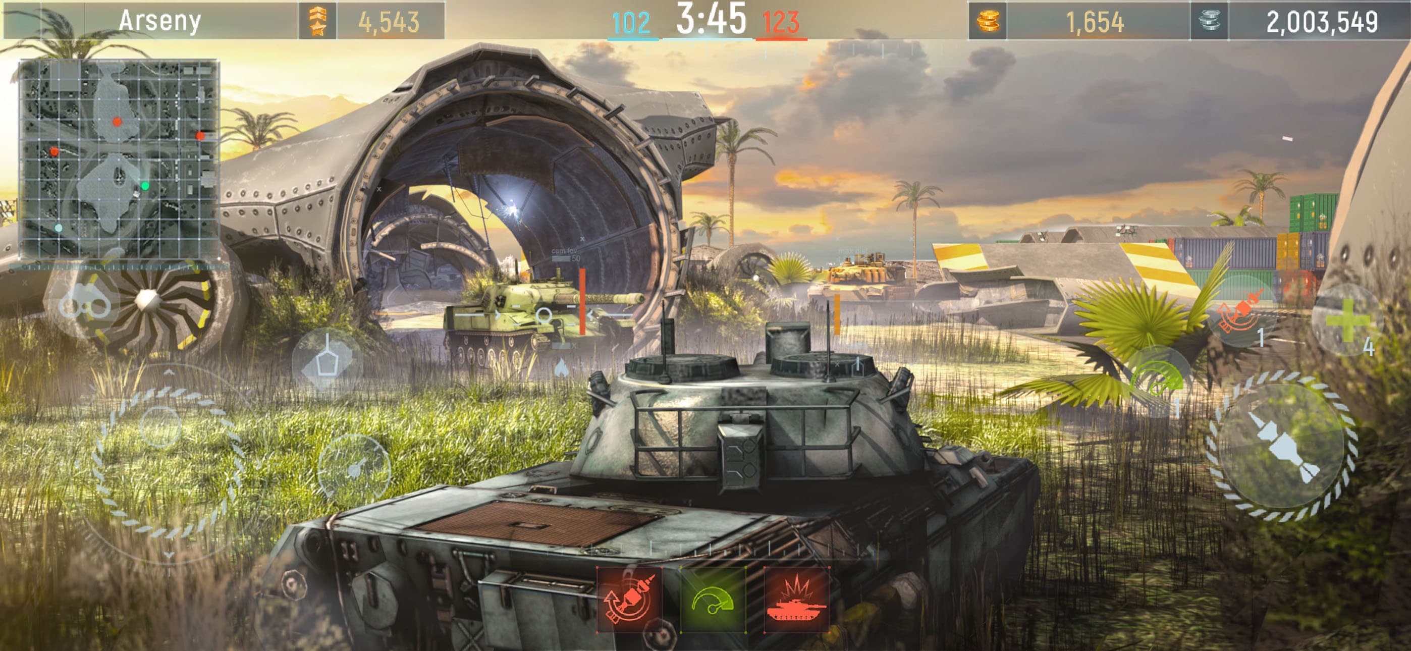 Modern Tanks: Military Battle screenshot 4 - screenshot