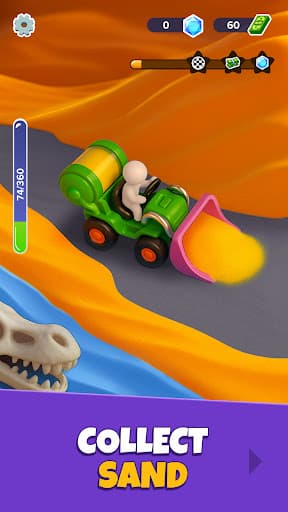 Sand Miner: Idle Mining Game screenshot 1 - screenshot