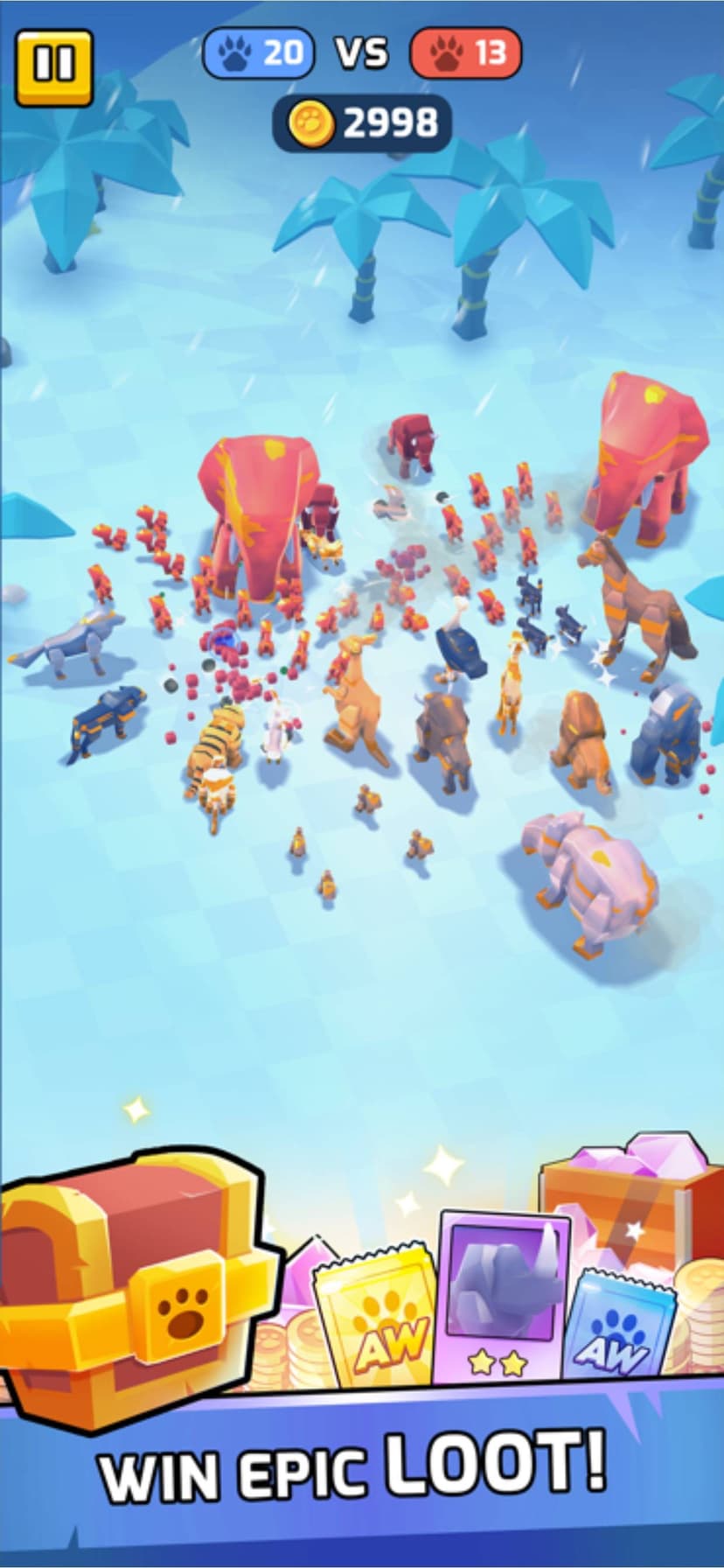 Animal Warfare: Idle Battler screenshot 3 - screenshot