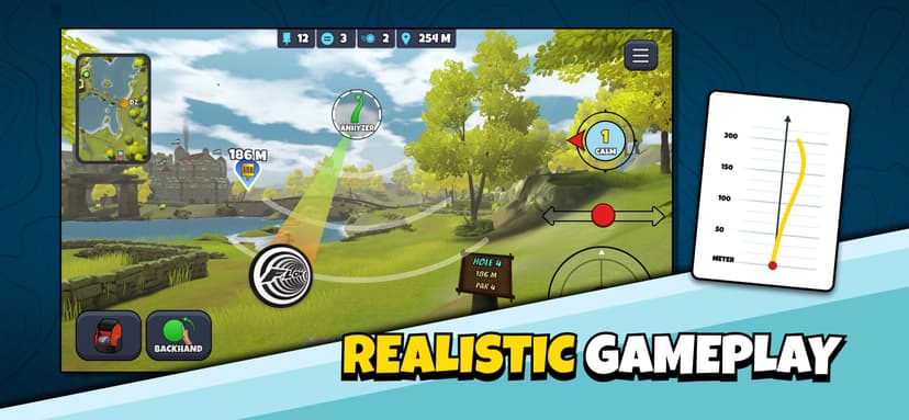 Disc Golf Valley screenshot 1 - screenshot