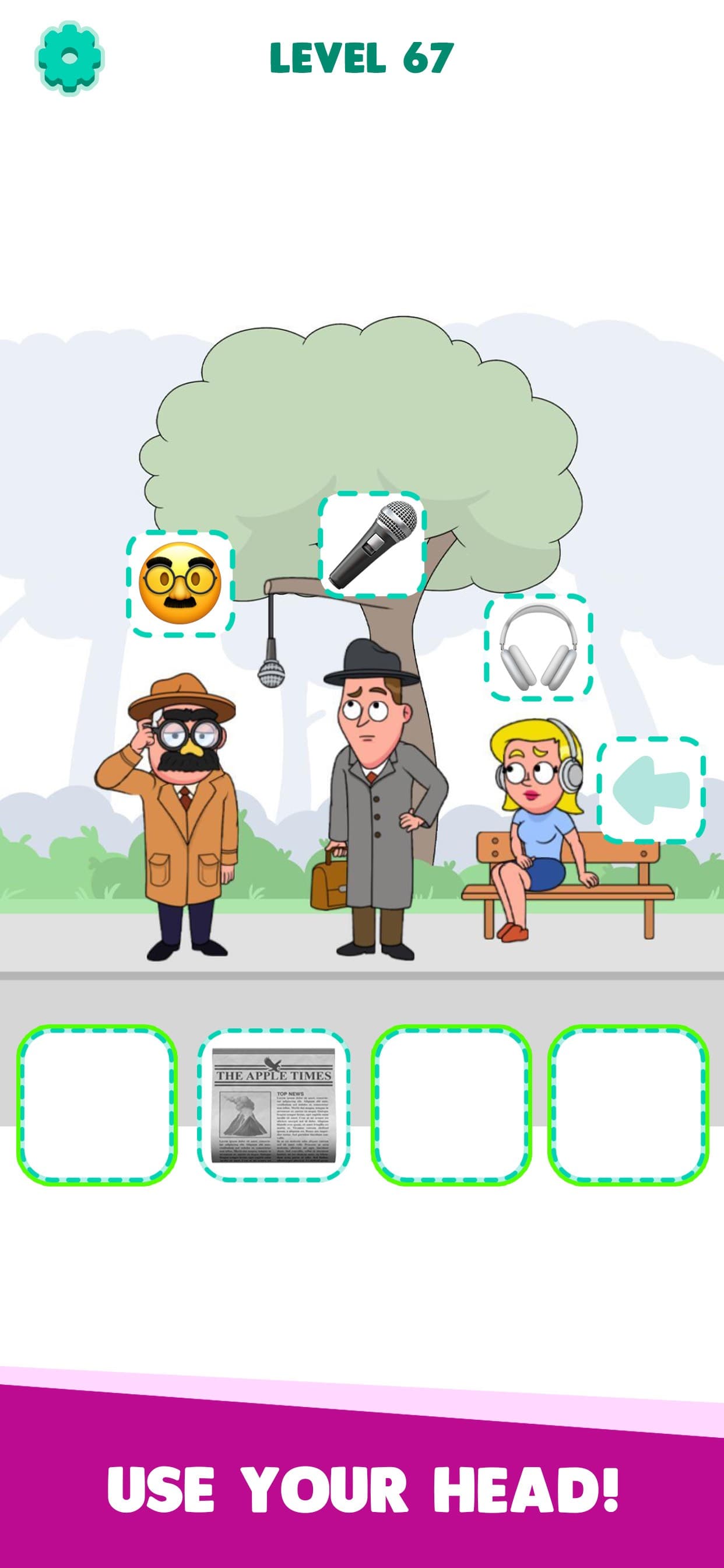 Emoji Story: Tricky Puzzles screenshot 4 - screenshot
