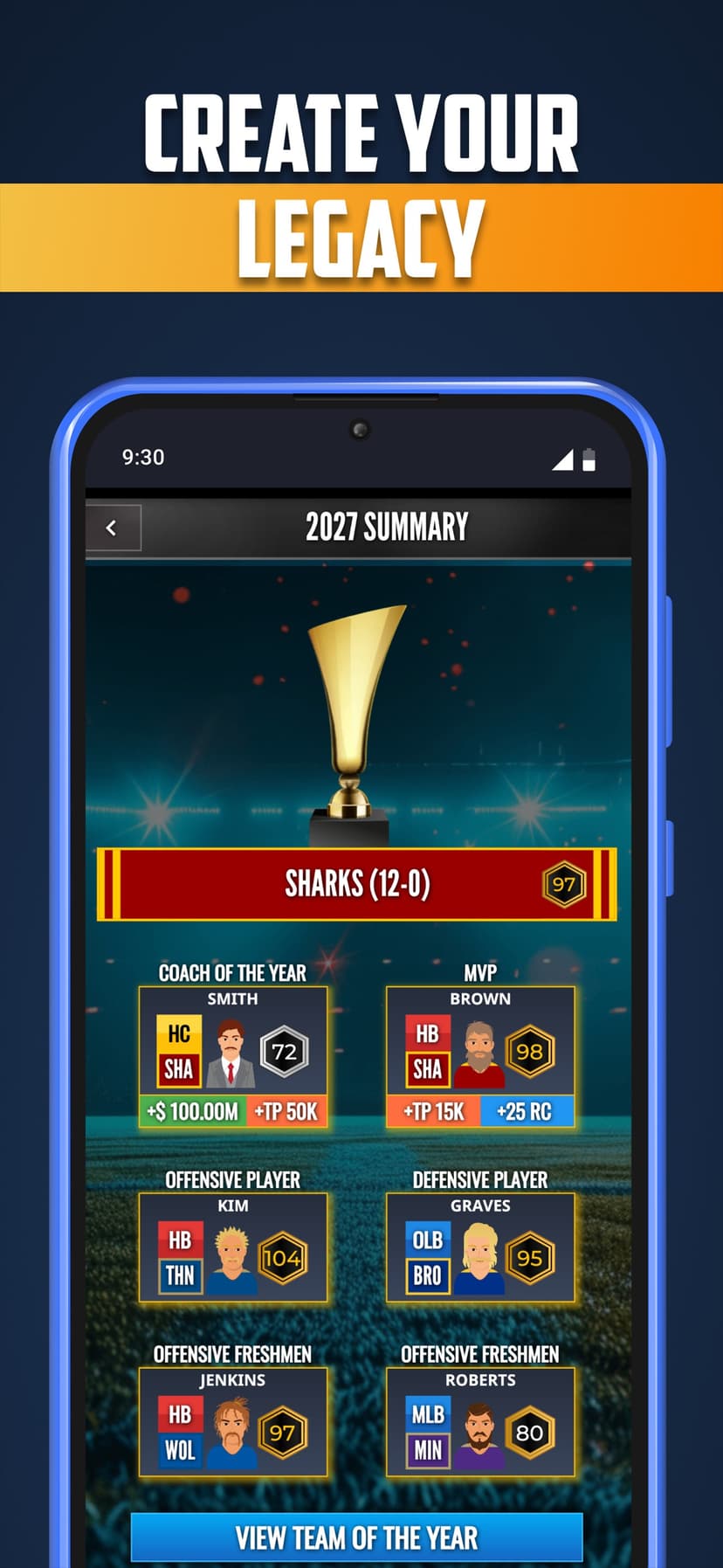 ULT College Football Coach screenshot 8 - screenshot