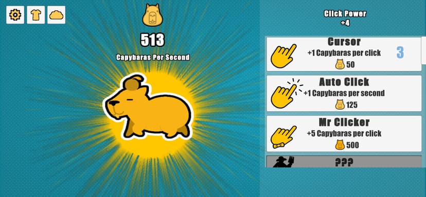 Capybara Clicker screenshot 1 - screenshot