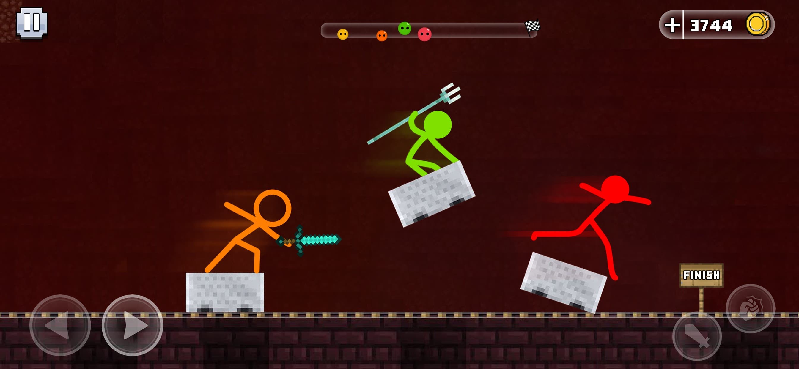 Stickman Parkour Race & Jump screenshot 3 - screenshot