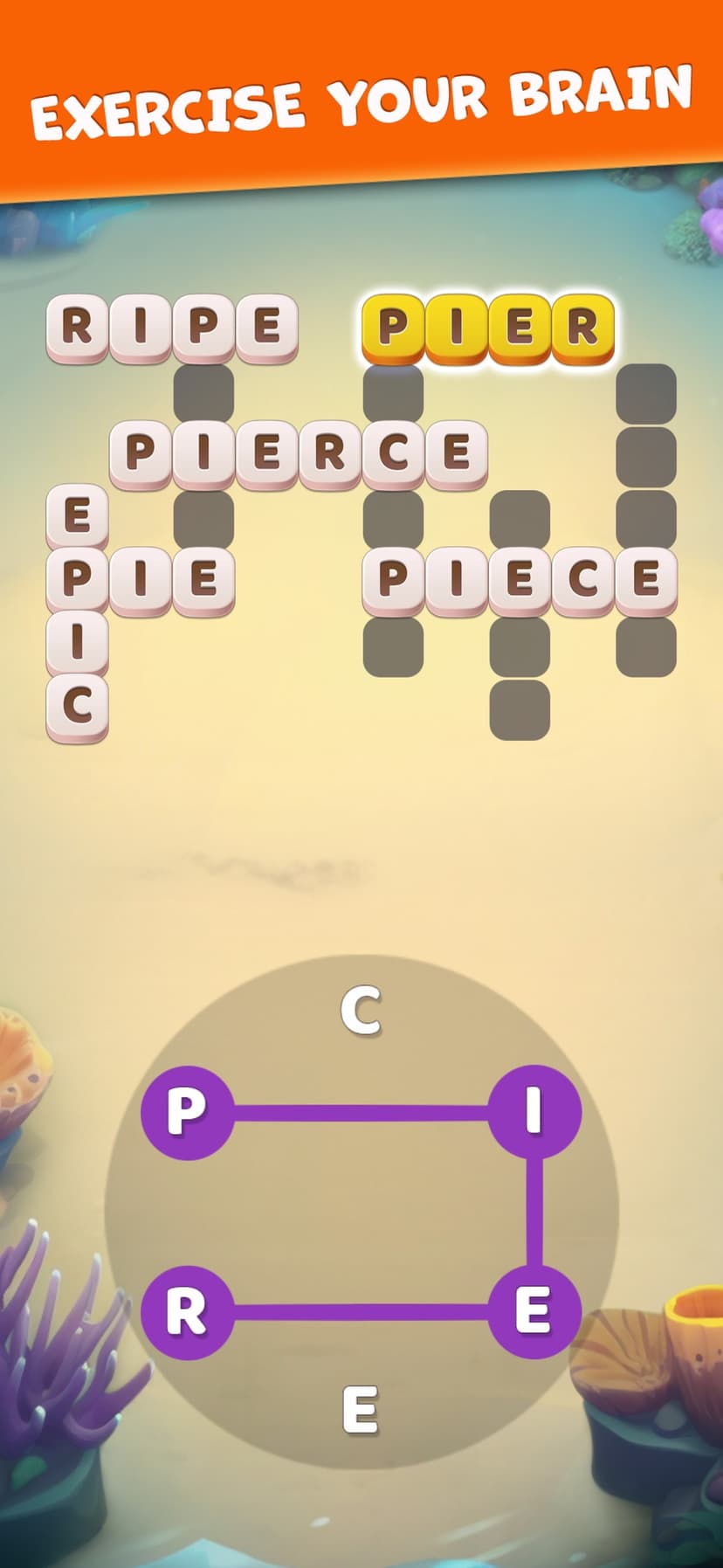 Croc Word: Crossword Puzzle screenshot 2 - screenshot