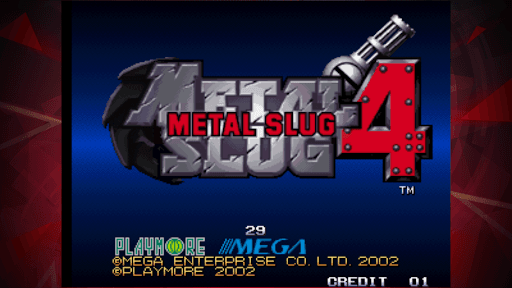 METAL SLUG 4 ACA NEOGEO screenshot 1 - screenshot