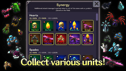 Poker Monster - Idle Defense screenshot 5 - screenshot