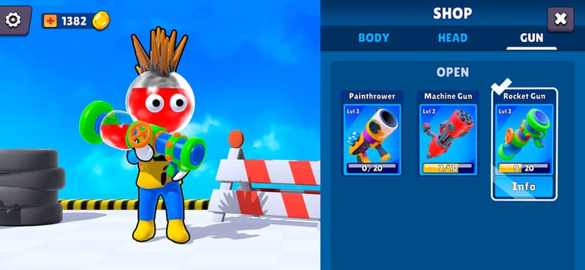 Dye Hard - Color War screenshot 1 - screenshot