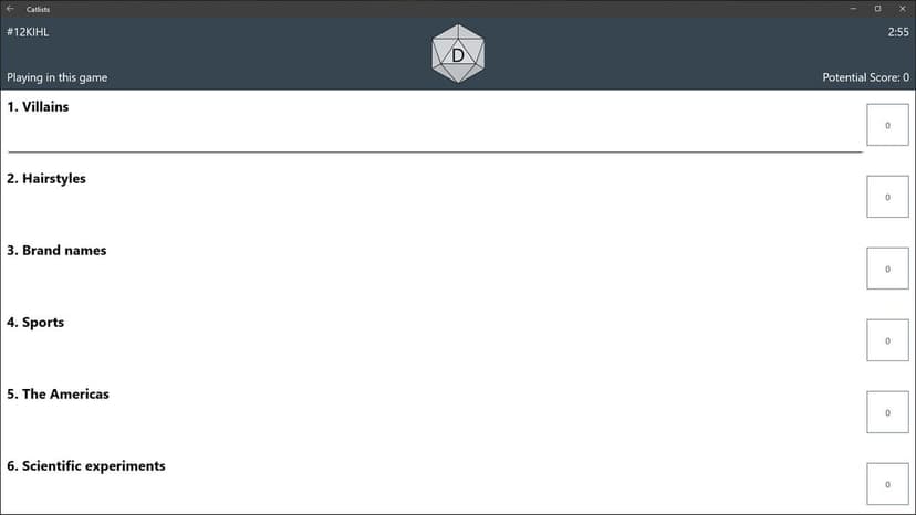 Null - screenshot