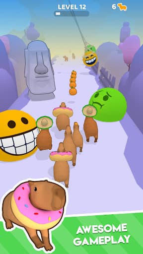 Capybara Rush screenshot 2 - screenshot