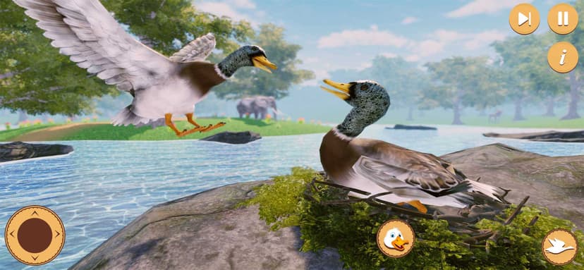 Virtual Duck Life Simulator screenshot 1 - screenshot