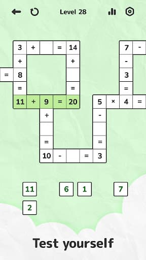 Math Crossword — Number puzzle screenshot 2 - screenshot