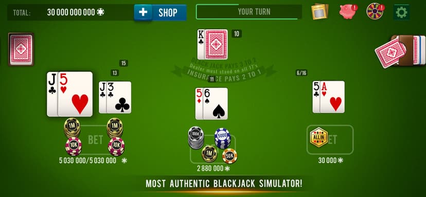 BLACKJACK 21 - Casino Vegas screenshot 3 - screenshot
