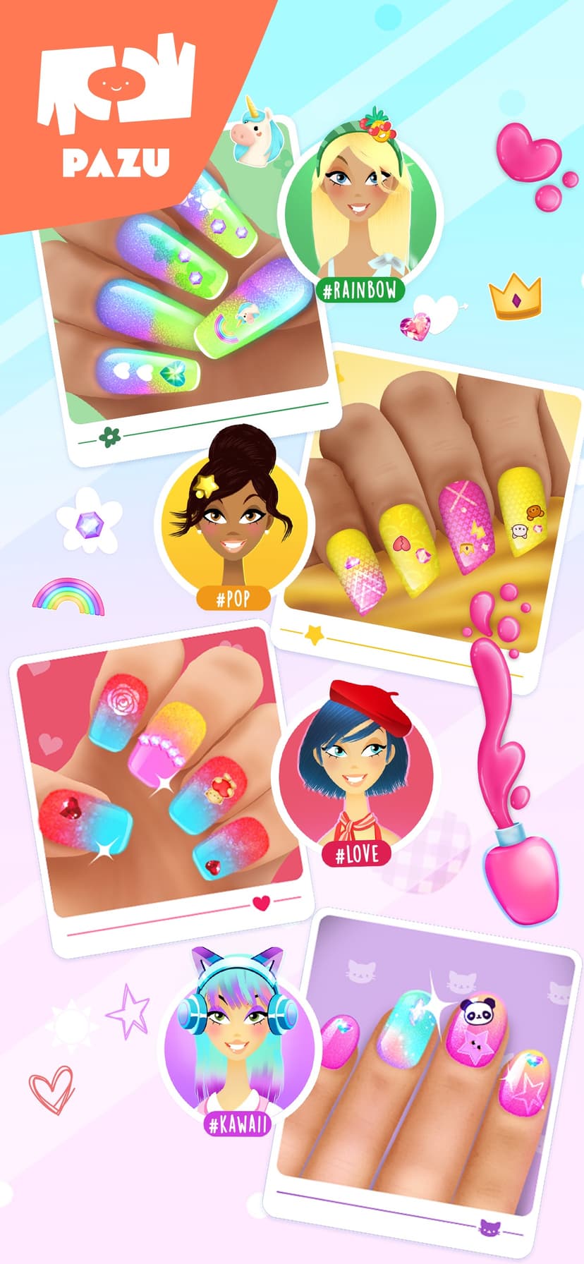 Girls Nail Salon - Kids Games screenshot 4 - screenshot