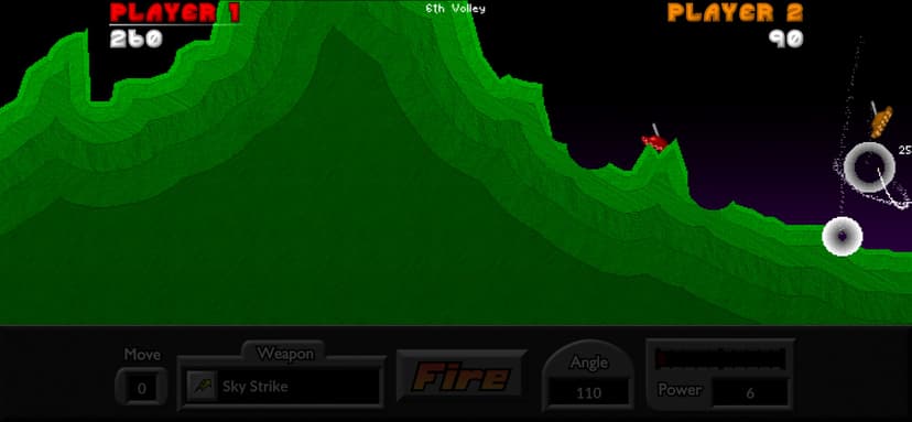 Pocket Tanks Deluxe screenshot 5 - screenshot