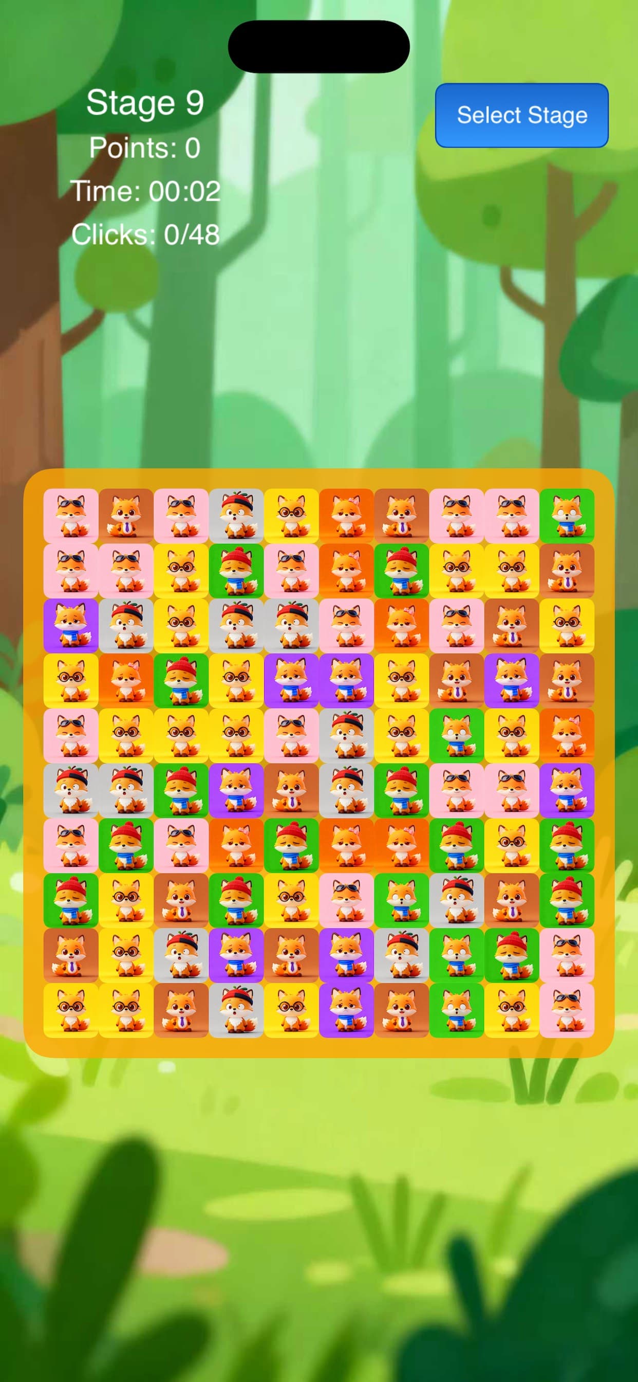 Kitsune Click: Puzzle Pounce screenshot 2 - screenshot