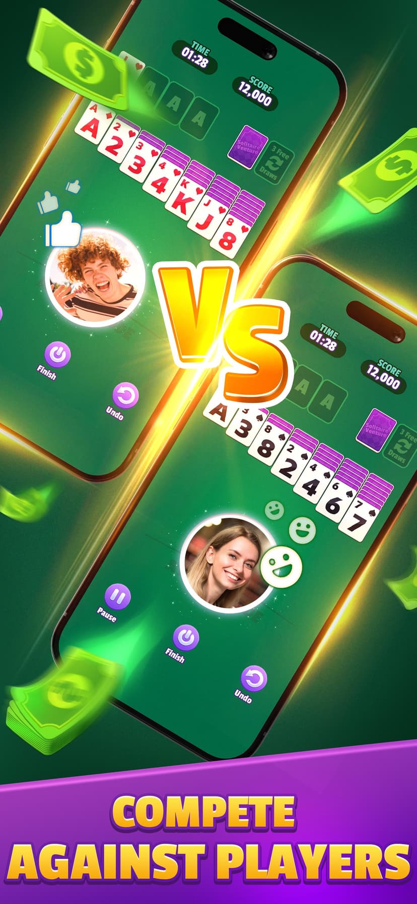Solitaire Venture: Win Cash screenshot 4 - screenshot