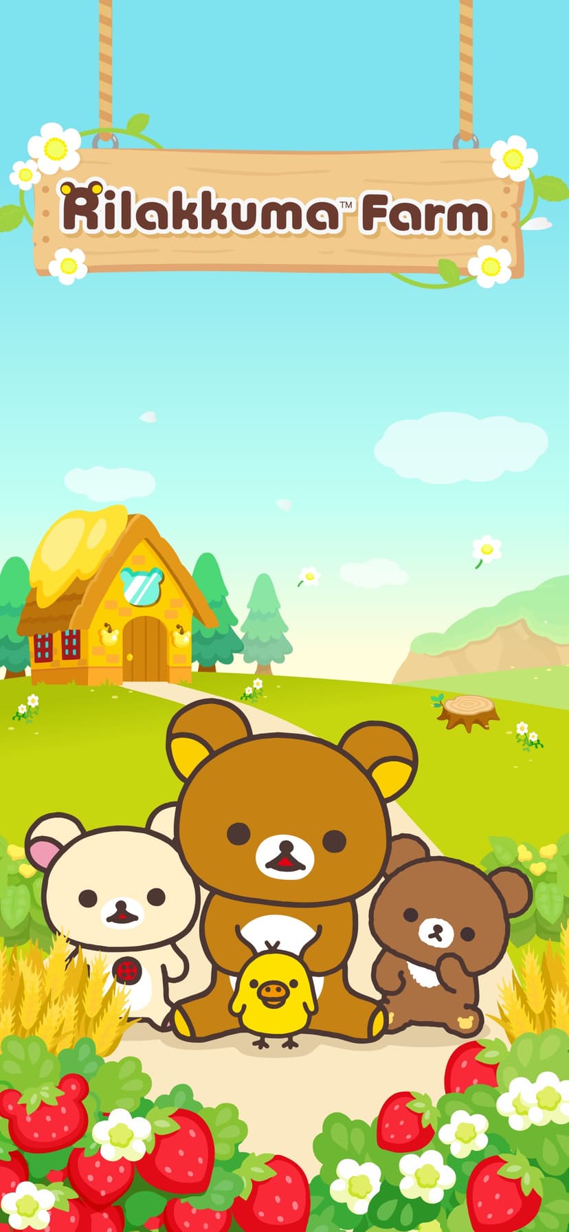 Rilakkuma Farm farming game screenshot 1 - screenshot