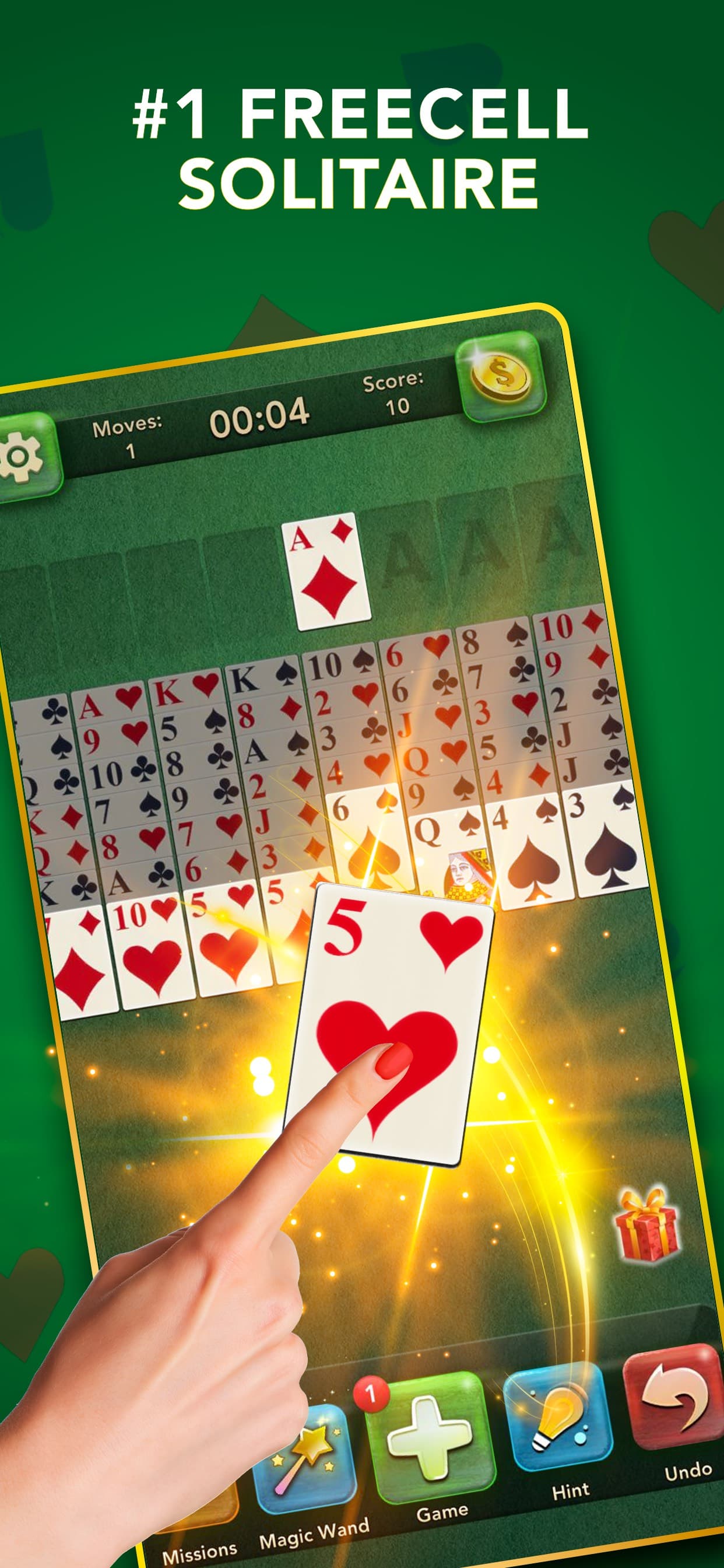 FreeCell: Classic Card Game screenshot 3 - screenshot