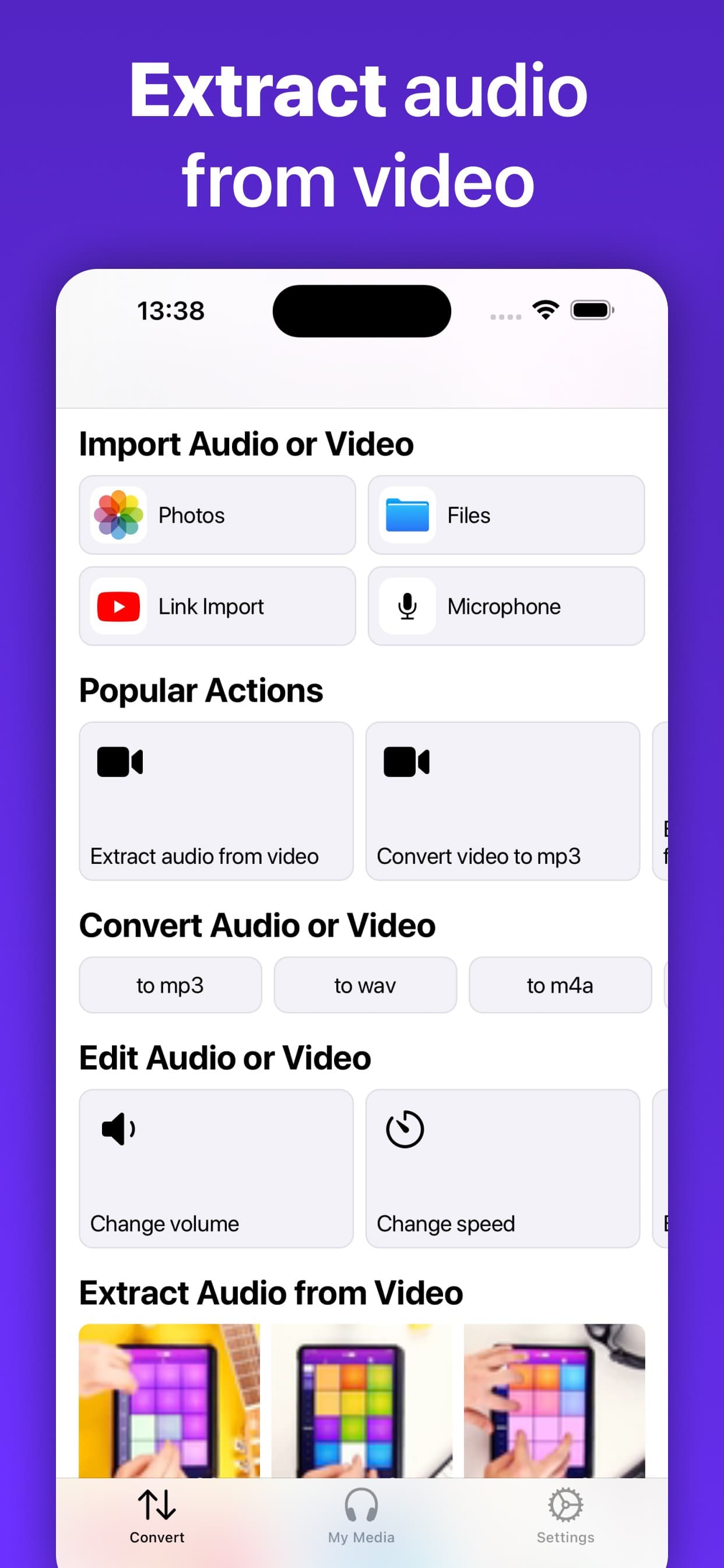 Mp3 Converter & Audio Editor screenshot 2 - screenshot