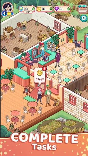 Starbrew Cafe: Mystical Merge screenshot 5 - screenshot