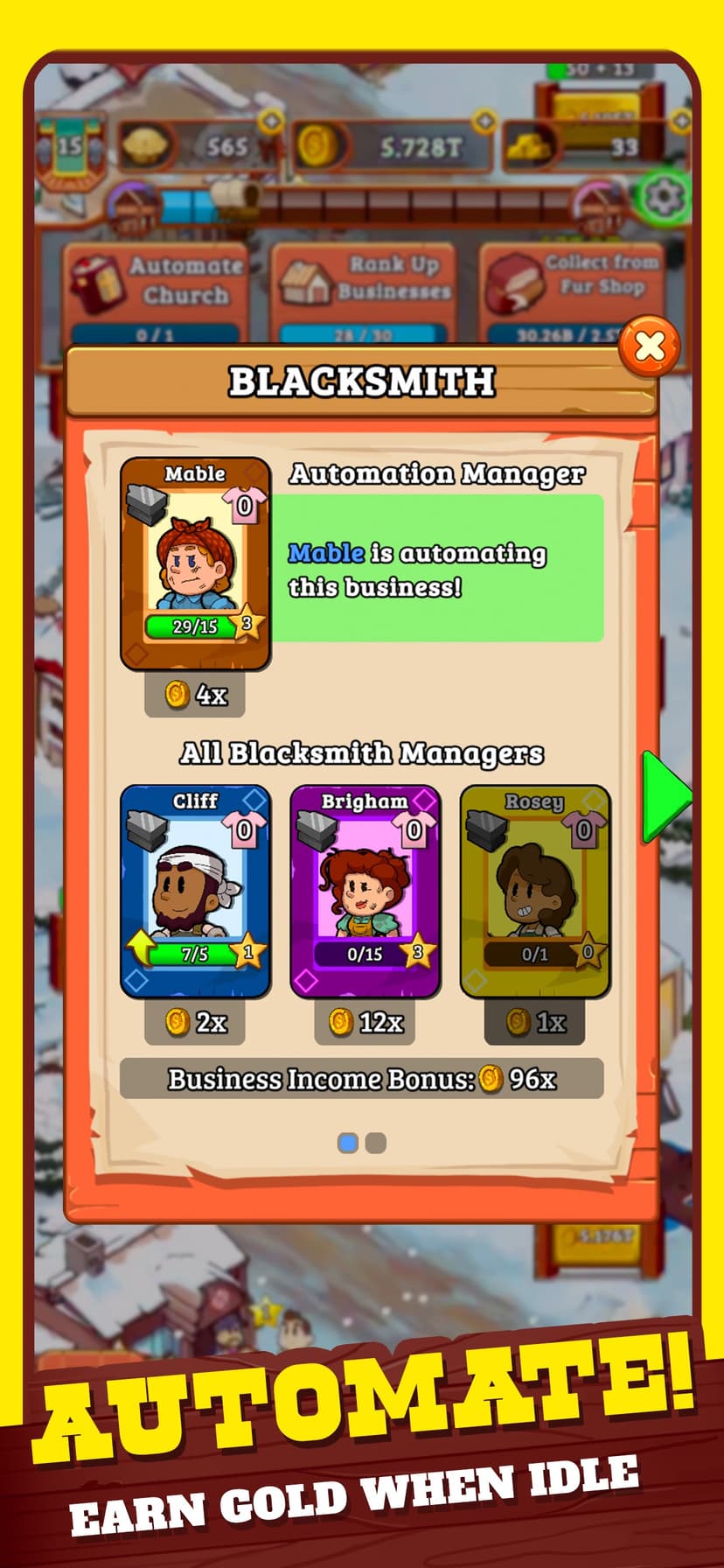 Idle Frontier: Western Tapper screenshot 4 - screenshot