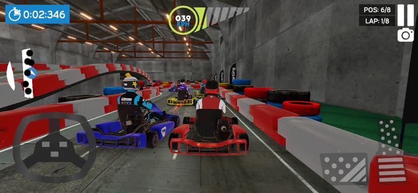 Real Go-Kart Racing Game Sim screenshot 1 - screenshot