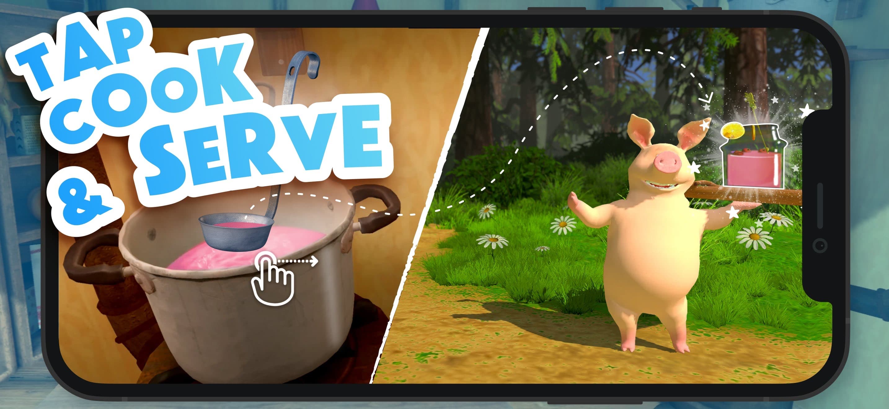 Masha and the Bear: Cook food screenshot 5 - screenshot