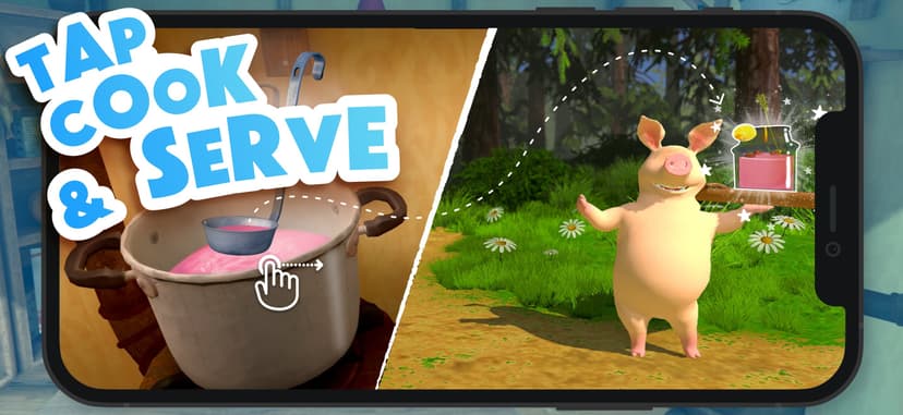 Masha and the Bear: Cook food screenshot 5 - screenshot