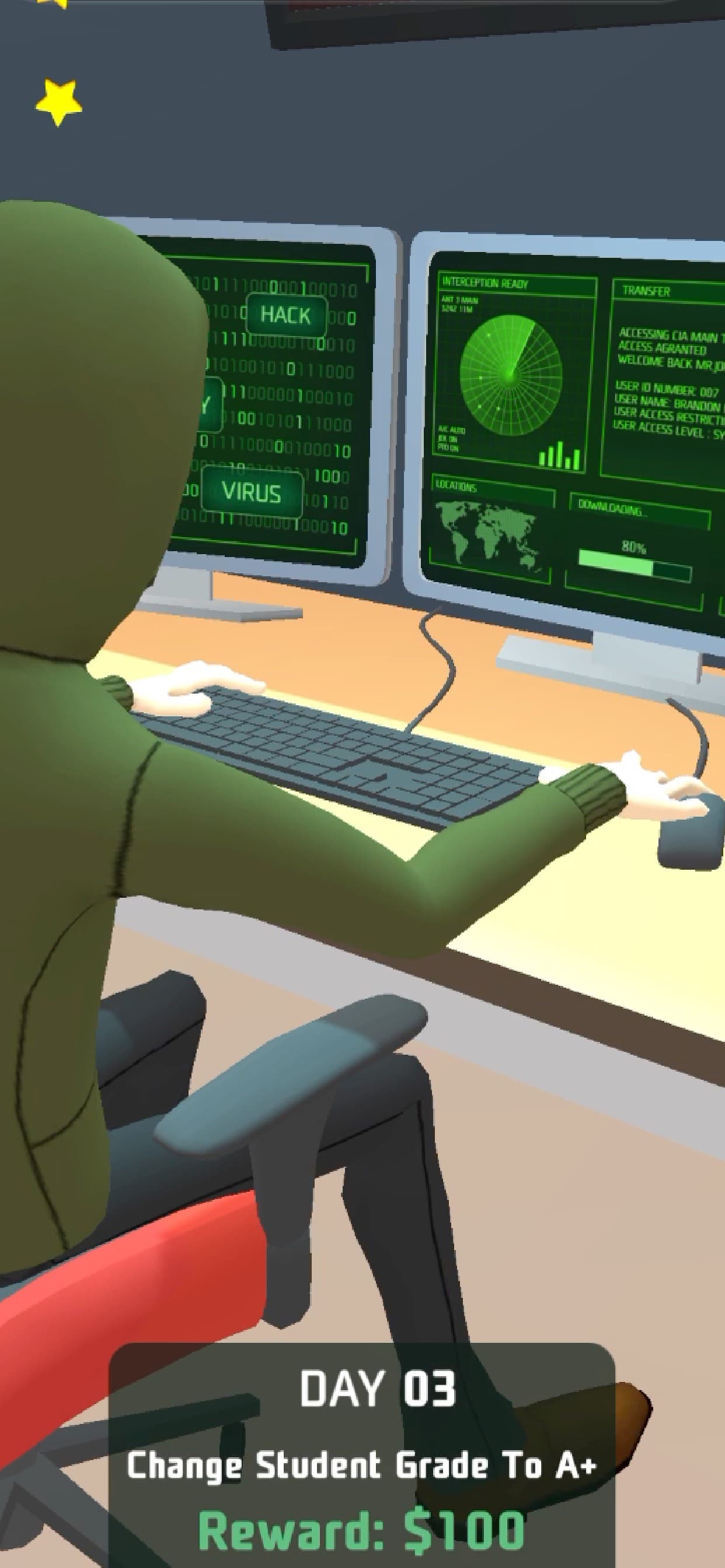 Hack Computer screenshot 1 - screenshot